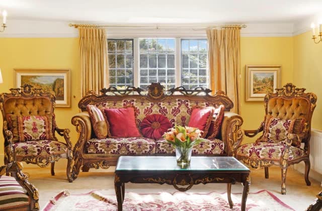 Sitting room with period furniture